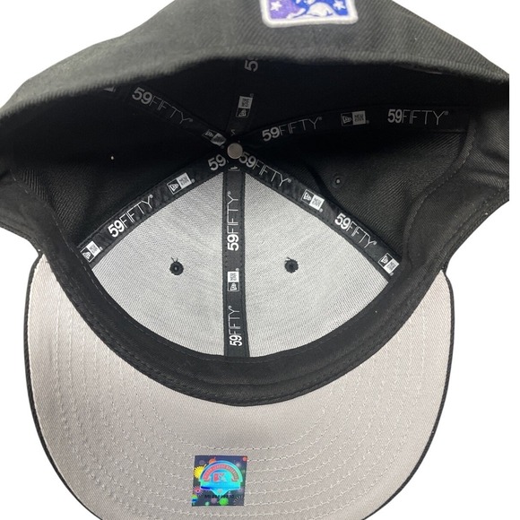 MILB New Era 59Fifty MONTGOMERY BISCUITS Rays  Hat Sz 8 - Picture 2 of 3